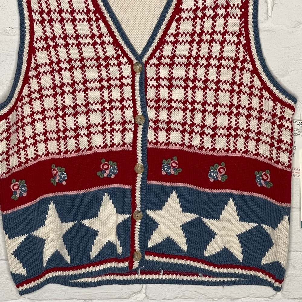 Vintage Crazy Horse Vest M - Picture 3 of 5